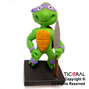 ADOR TORTUGA NINJA DONATELLO LILA A. PORC FRIA x 1